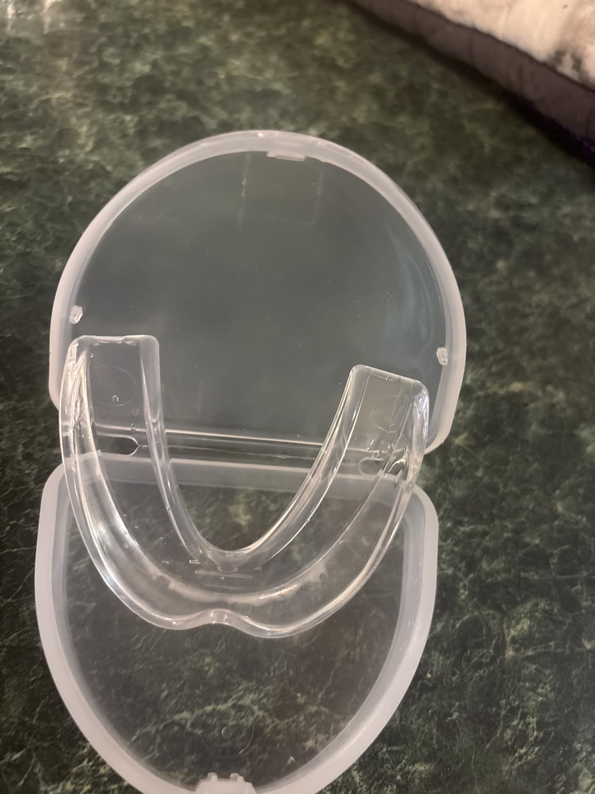 Anti Grinding Guard, Mouth Guard for Grinding Teeth at Night, Mouth Guard for Sleeping, Perfect fit Night Guards for Teeth Grinding, Reusable Mouthguard for Adults (4 Pack) customer photo 1