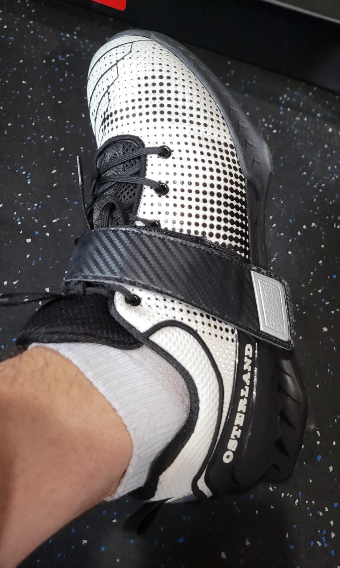 Weightlifting Shoes: High-Performance Footwear for Gym Powerlifting, Specifically Designed for Heavy Lifting, Deadlifting, Weight Training, Squat Shoes for Men Women customer photo 2