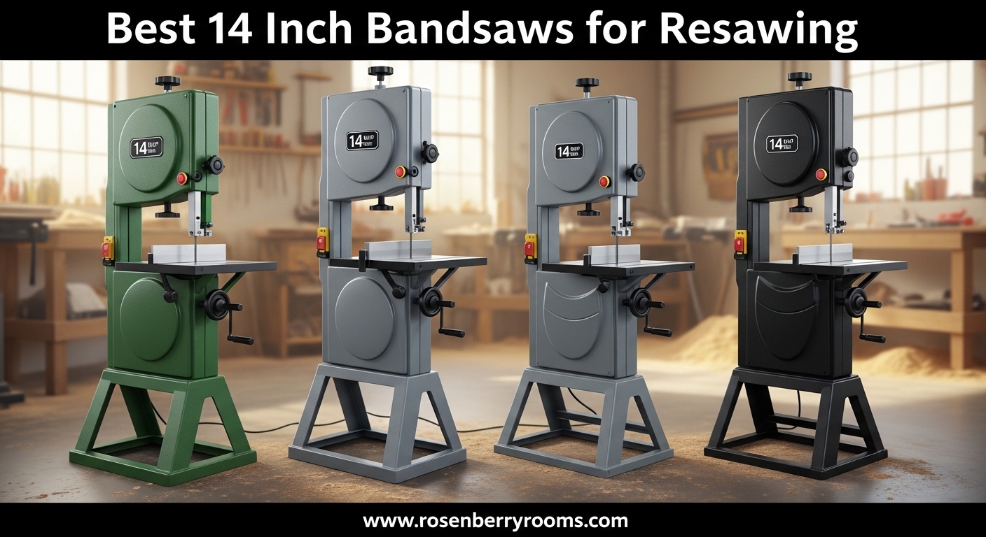 Best 14 Inch Bandsaws for Resawing