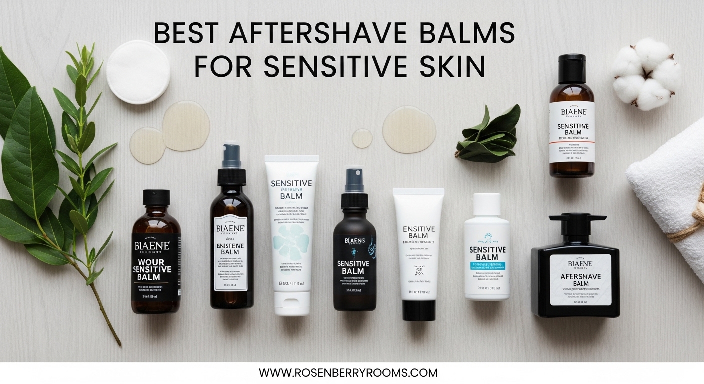 Best Aftershave Balms for Sensitive Skin