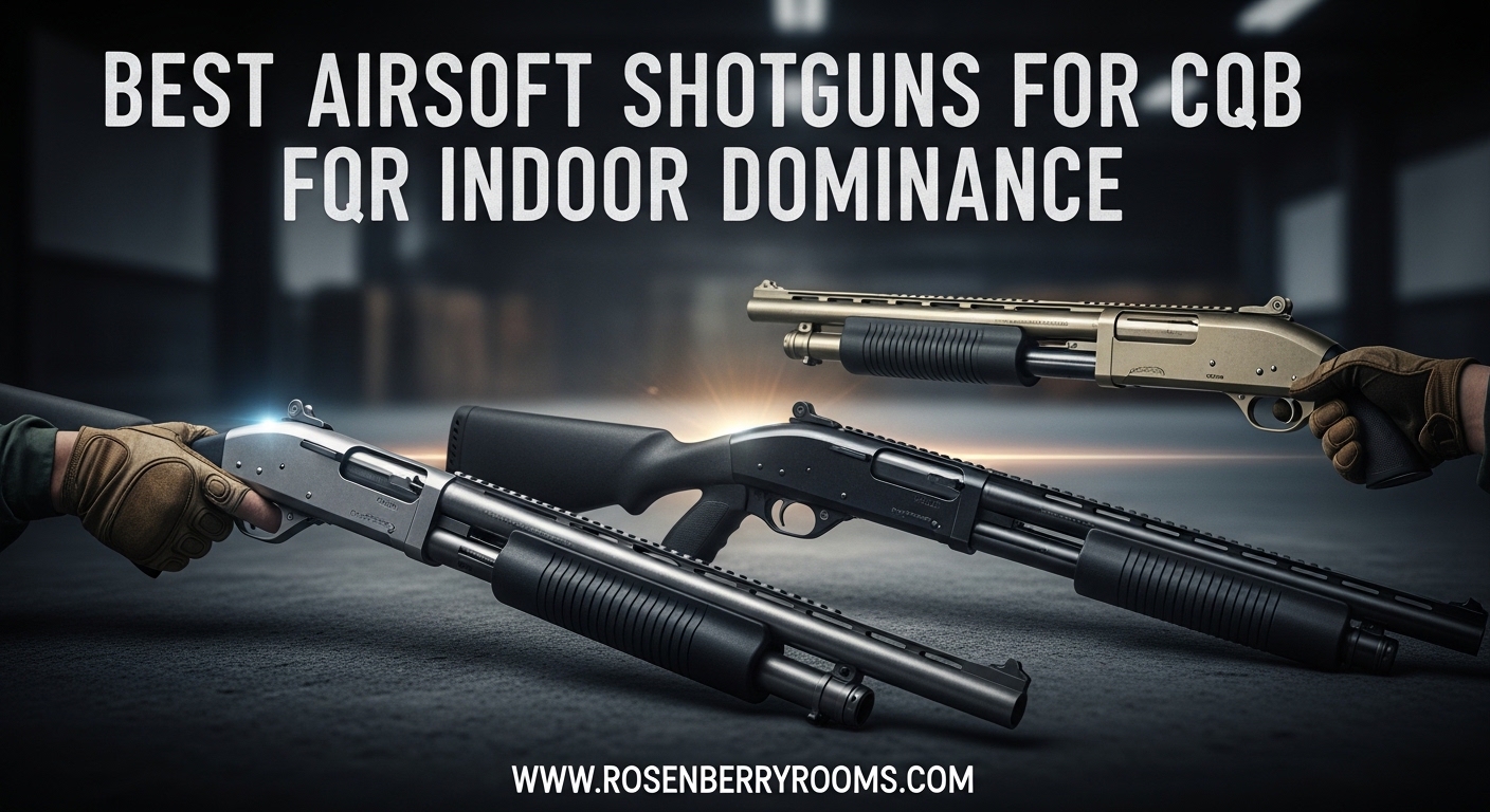 Best Airsoft Shotguns for CQB for Indoor Dominance