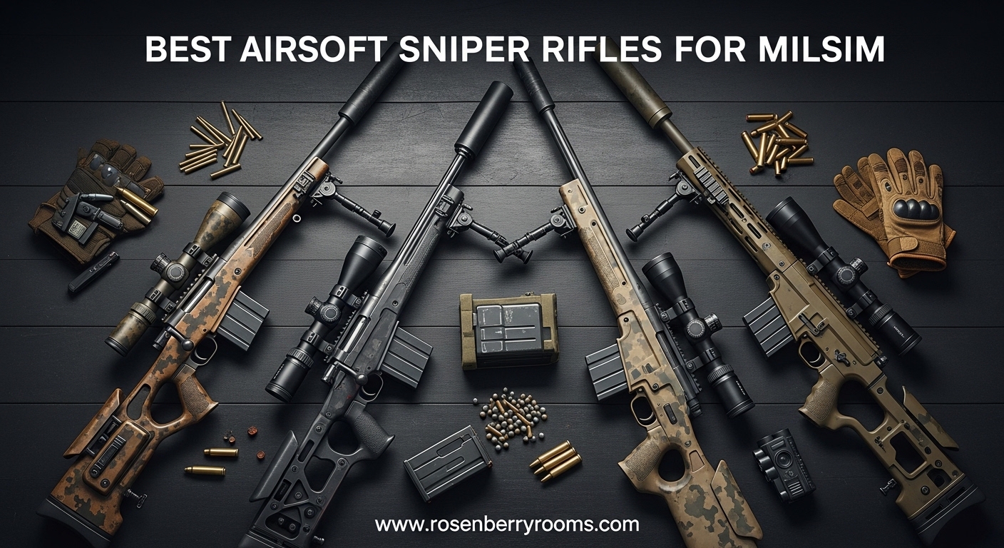 Best Airsoft Sniper Rifles for MilSim