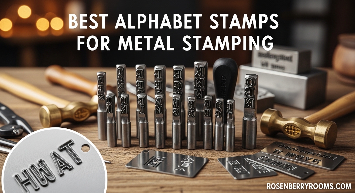 Best Alphabet Stamps for Metal Stamping