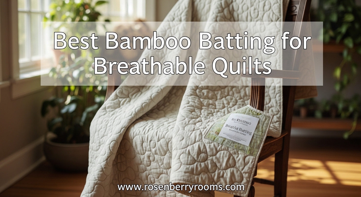 Best Bamboo Batting for Breathable Quilts