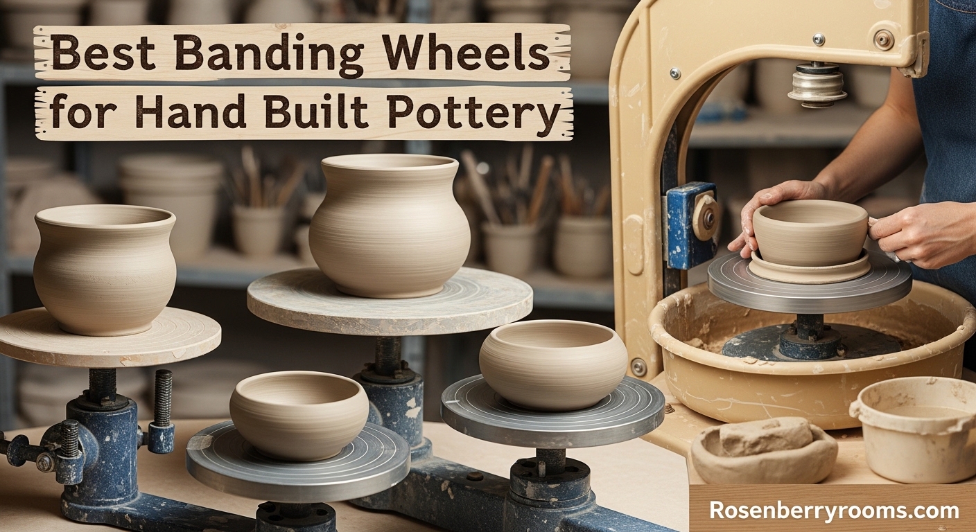 Best Banding Wheels for Hand Built Pottery