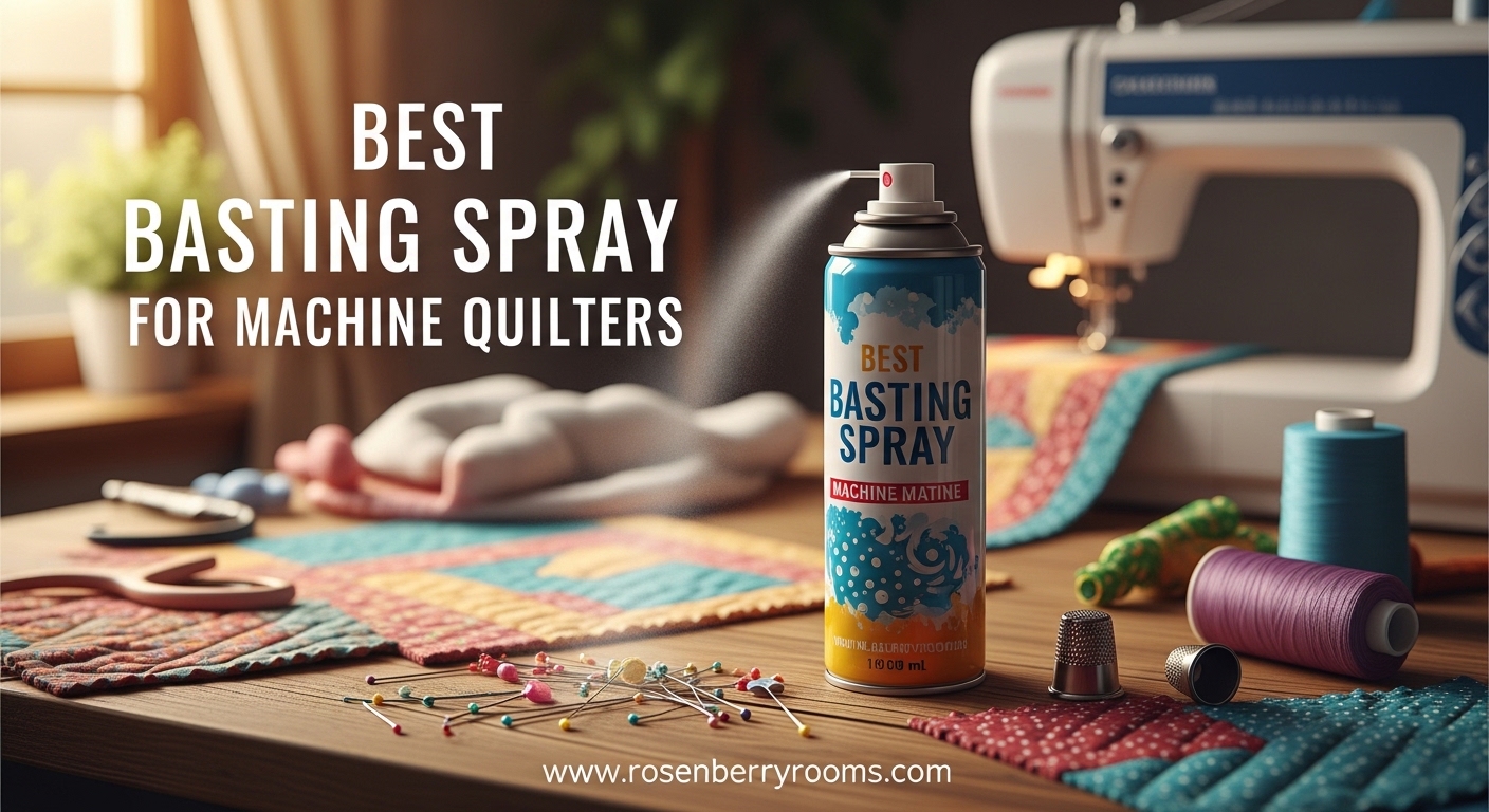 Best Basting Spray for Machine Quilters