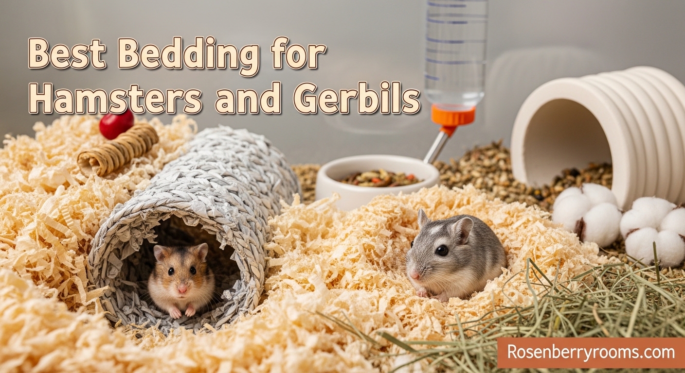 Best Bedding for Hamsters and Gerbils