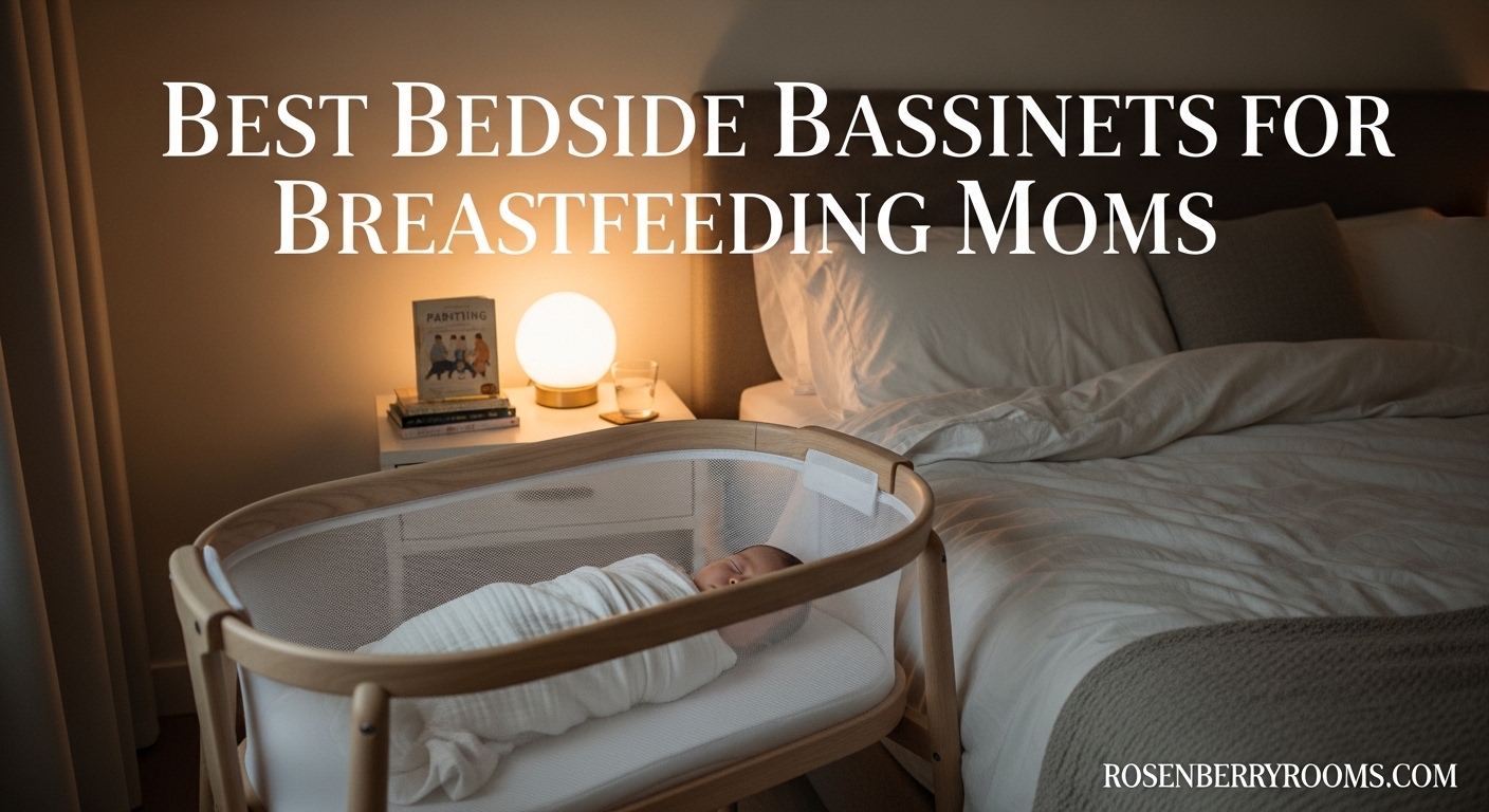 Best Bedside Bassinets for Breastfeeding Moms
