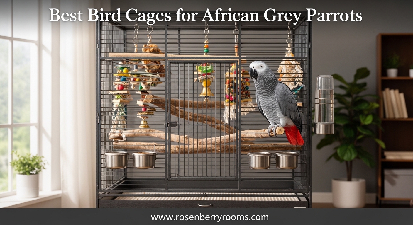 Best Bird Cages for African Grey Parrots