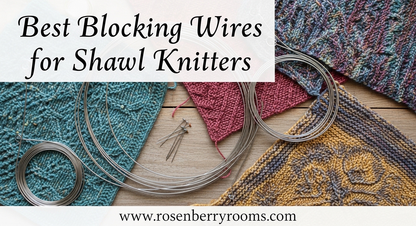 Best Blocking Wires for Shawl Knitters