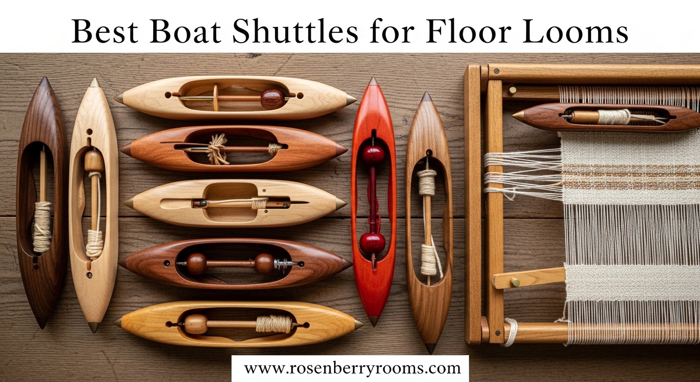 Best Boat Shuttles for Floor Looms