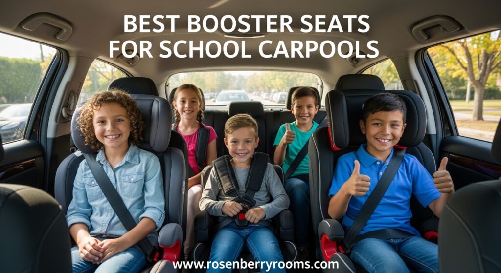 The current image has no alternative text. The file name is: Best-Booster-Seats-for-School-Carpools.jpeg