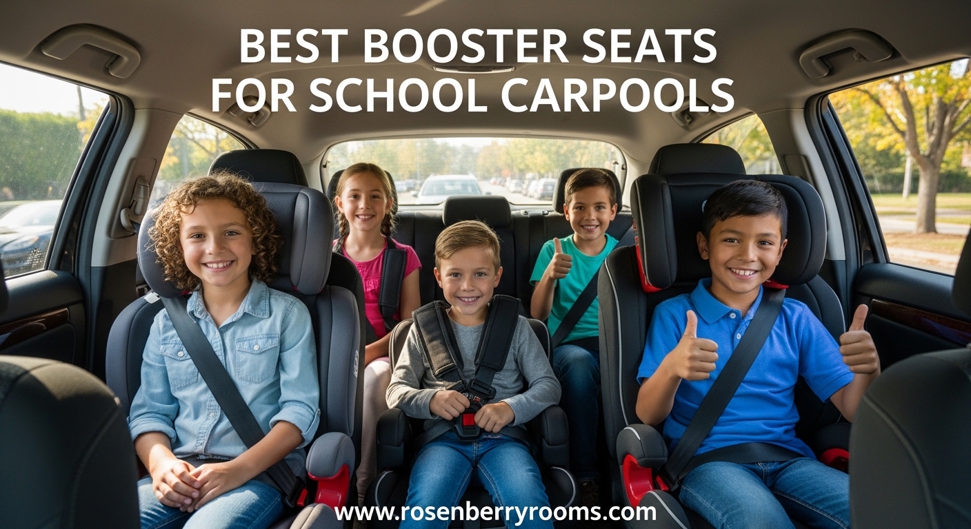 Best Booster Seats for School Carpools