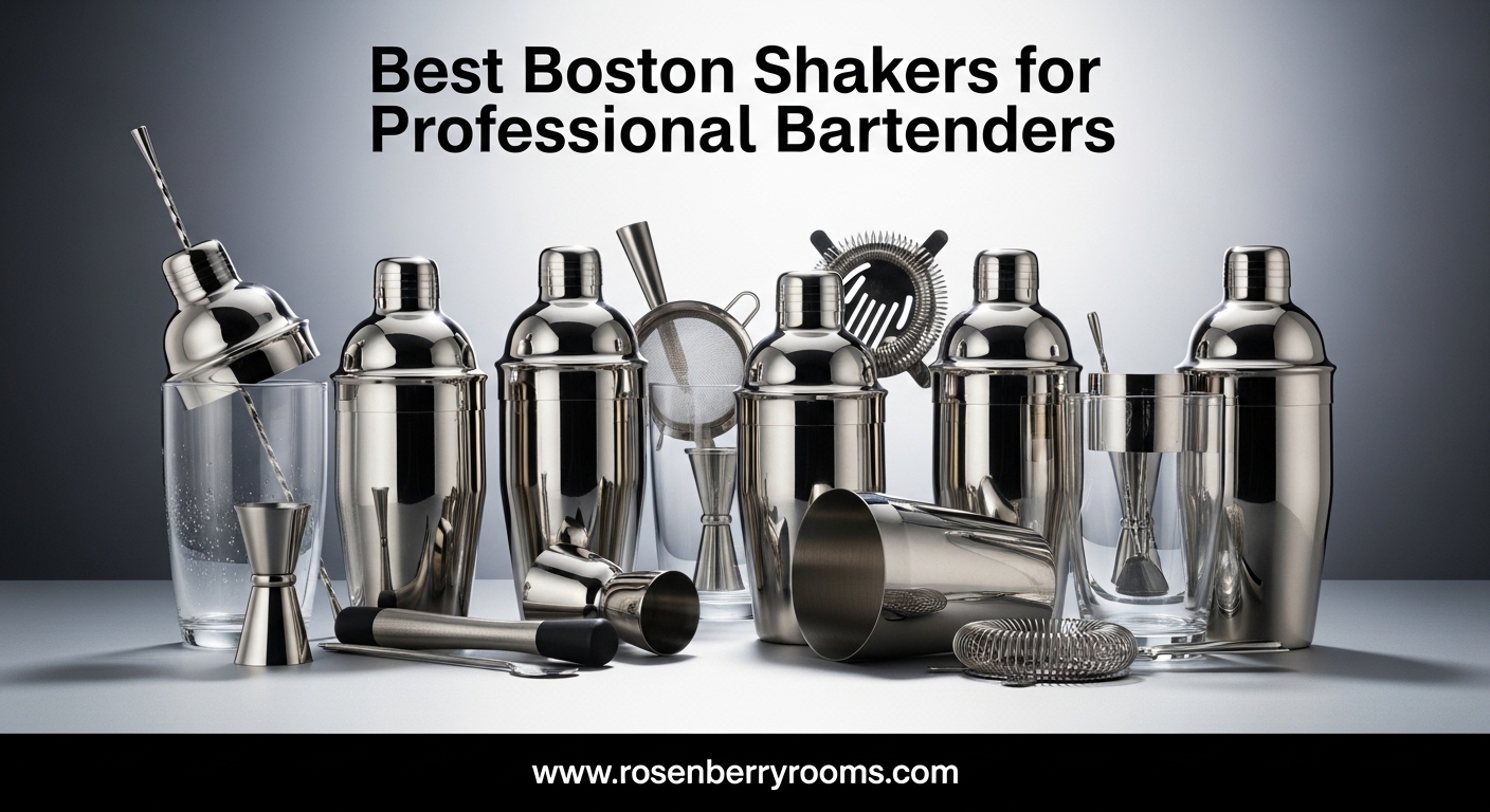 Best Boston Shakers for Professional Bartenders