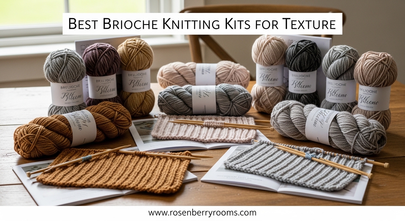 Best Brioche Knitting Kits for Texture