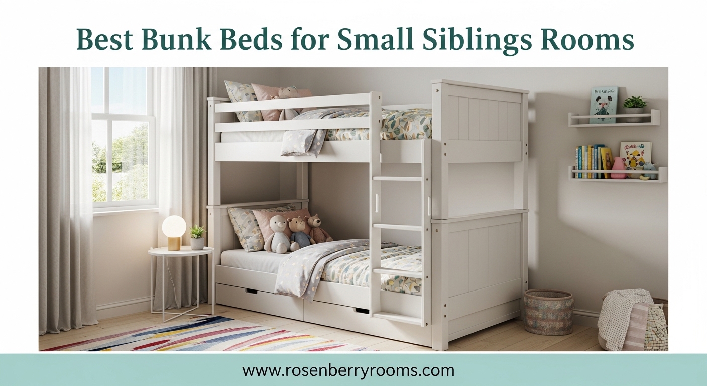 Best Bunk Beds for Small Siblings Rooms