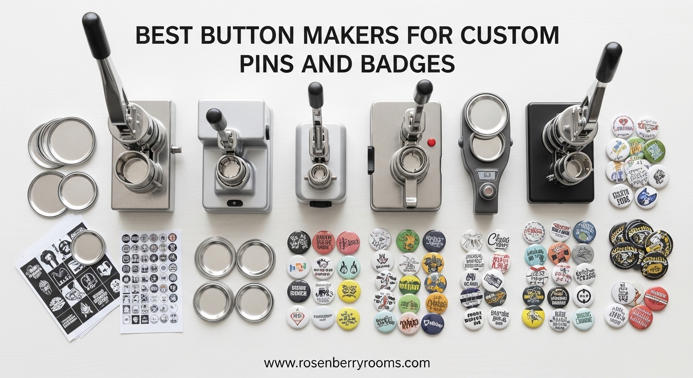 Best Button Makers for Custom Pins and Badges