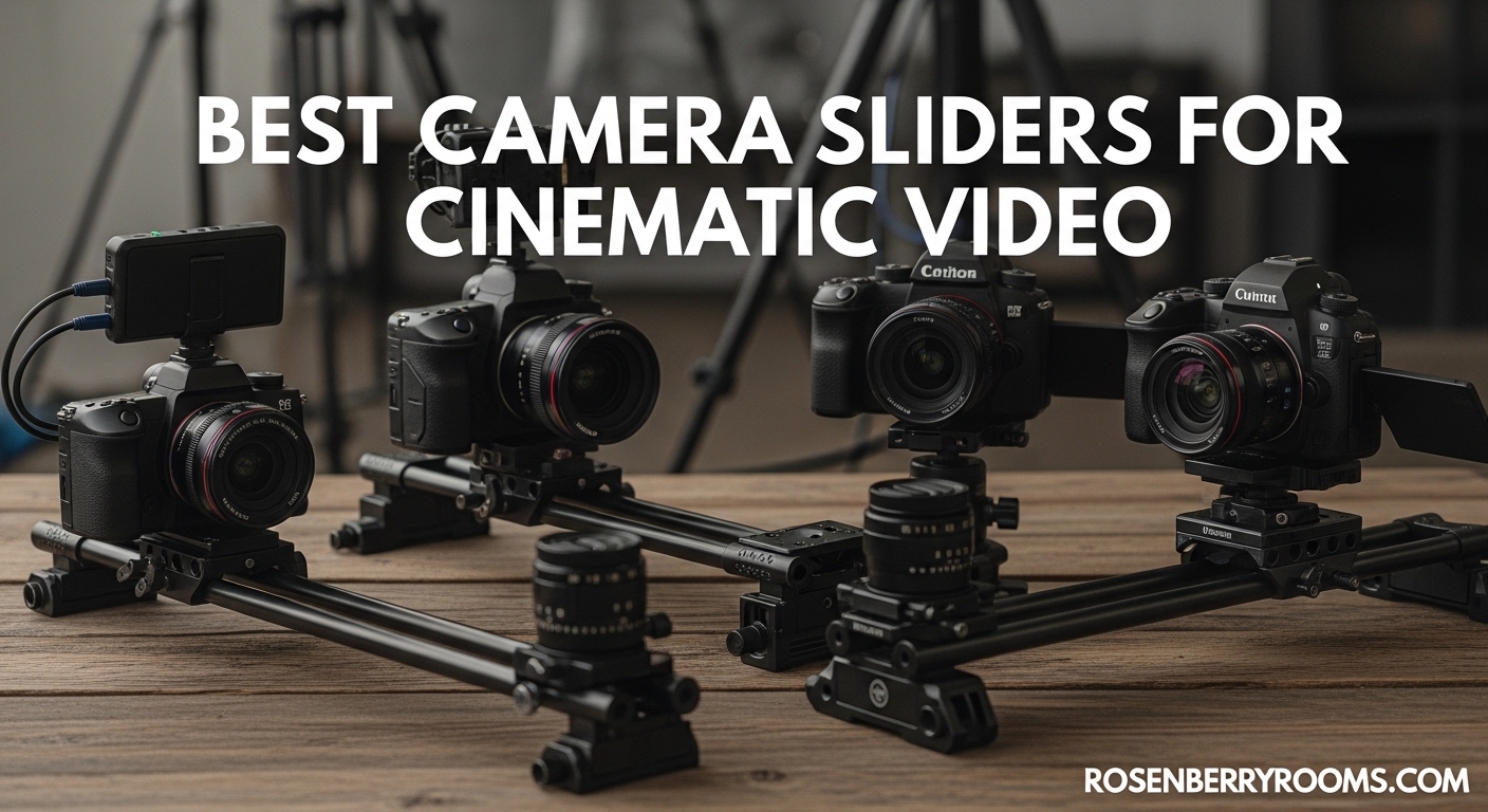 Best Camera Sliders for Cinematic Video