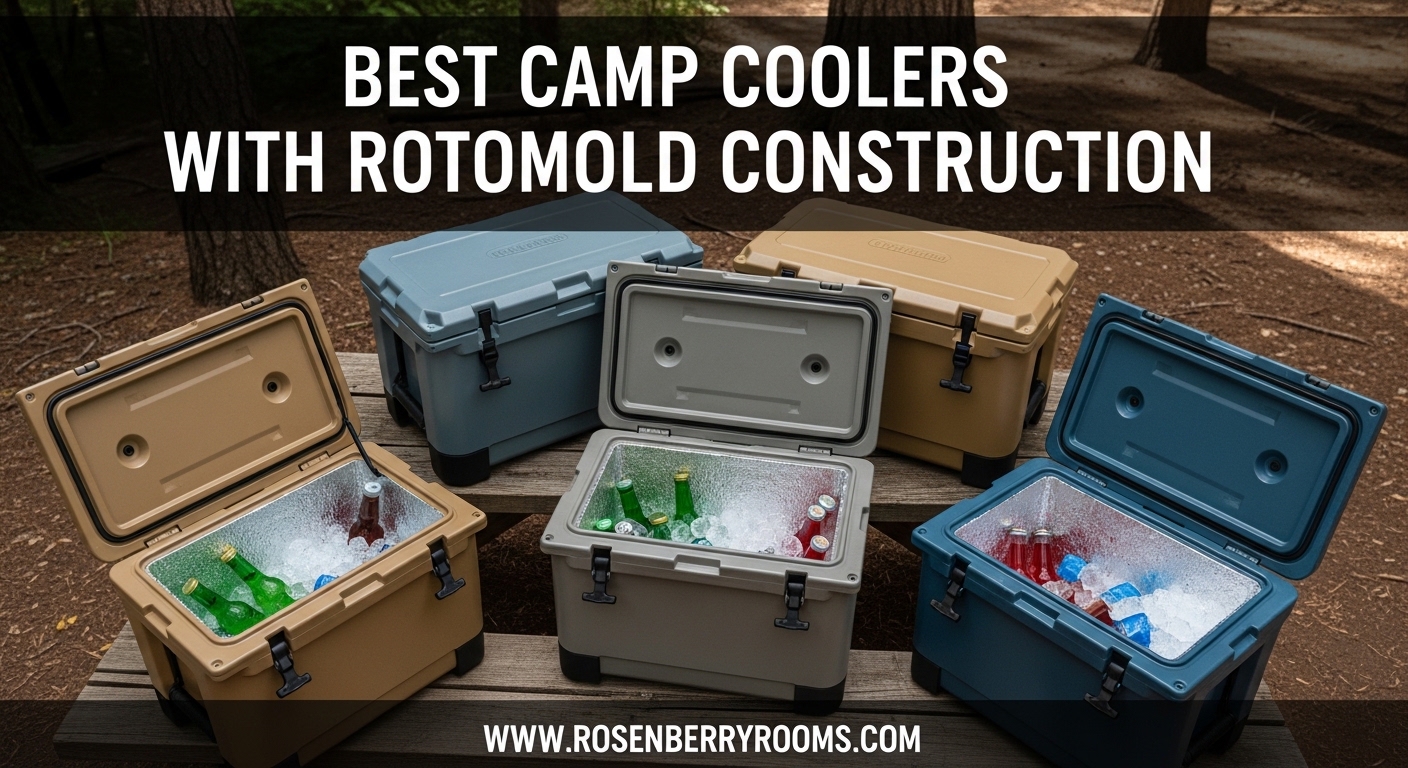 Best Camp Coolers with Rotomold Construction