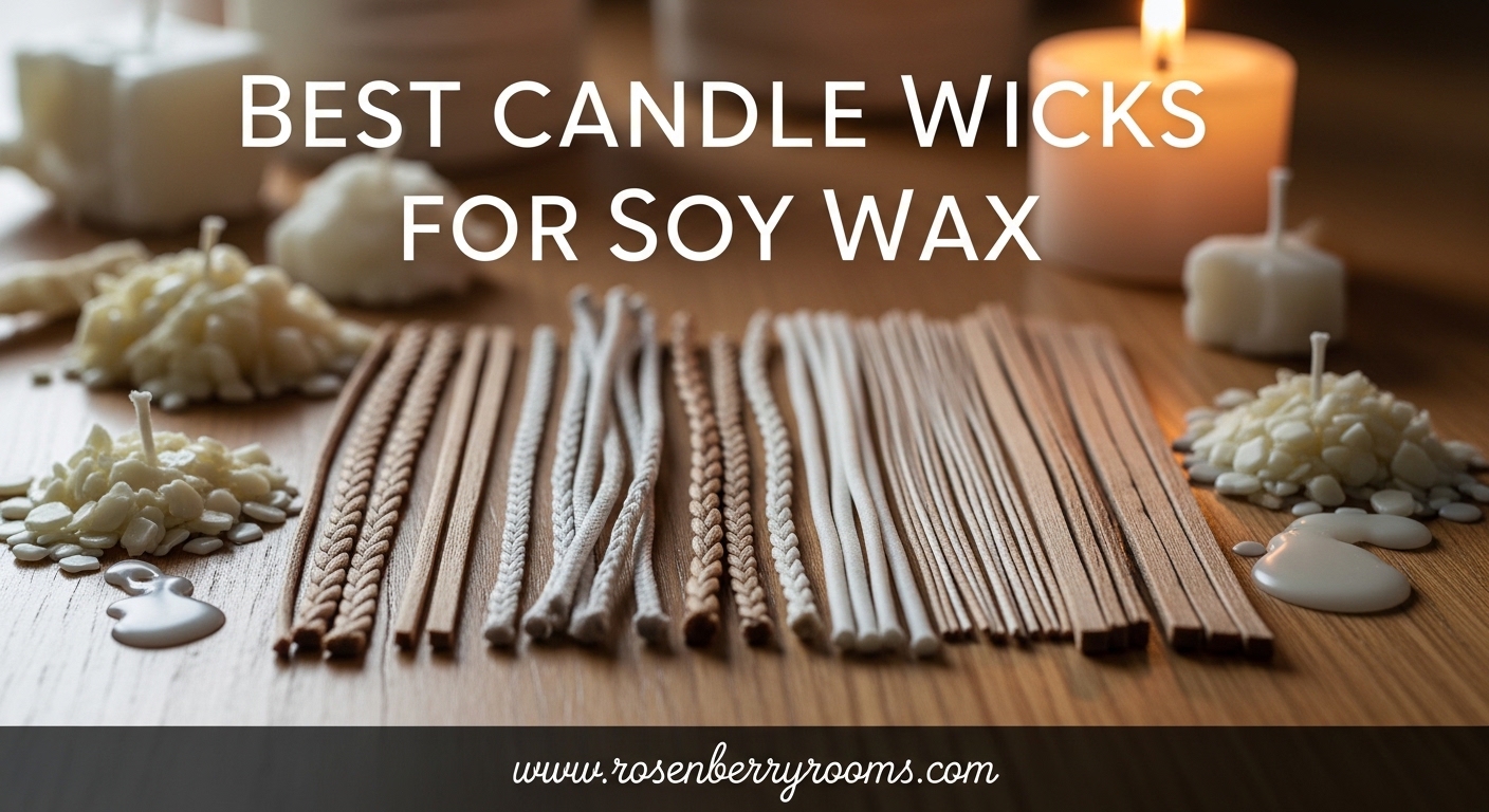 Best Candle Wicks for Soy Wax