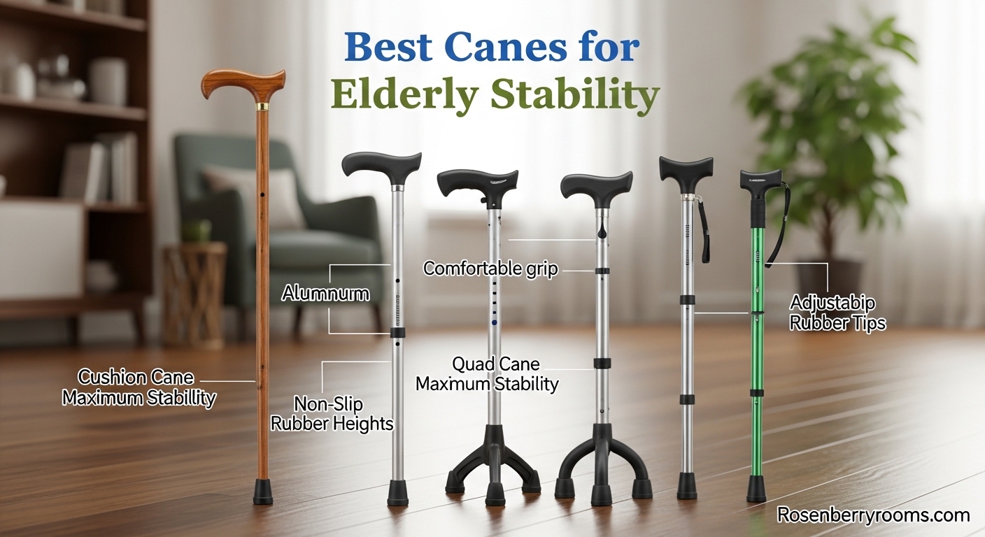 Best Canes for Elderly Stability