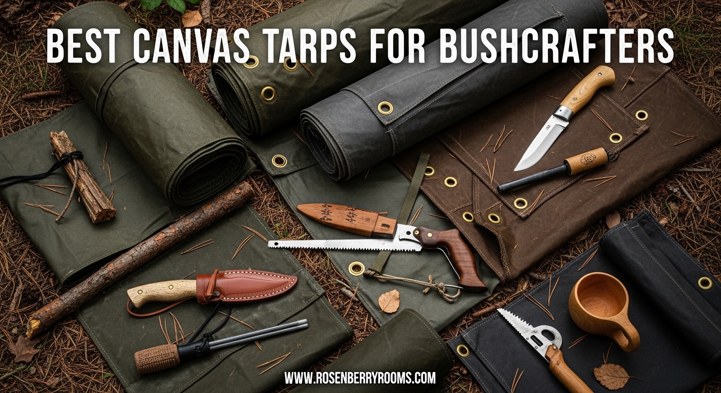 Best Canvas Tarps for Bushcrafters