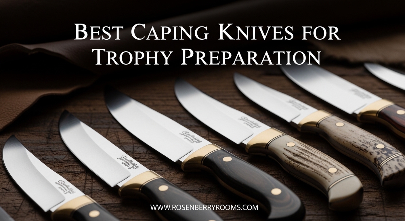 Best Caping Knives for Trophy Preparation