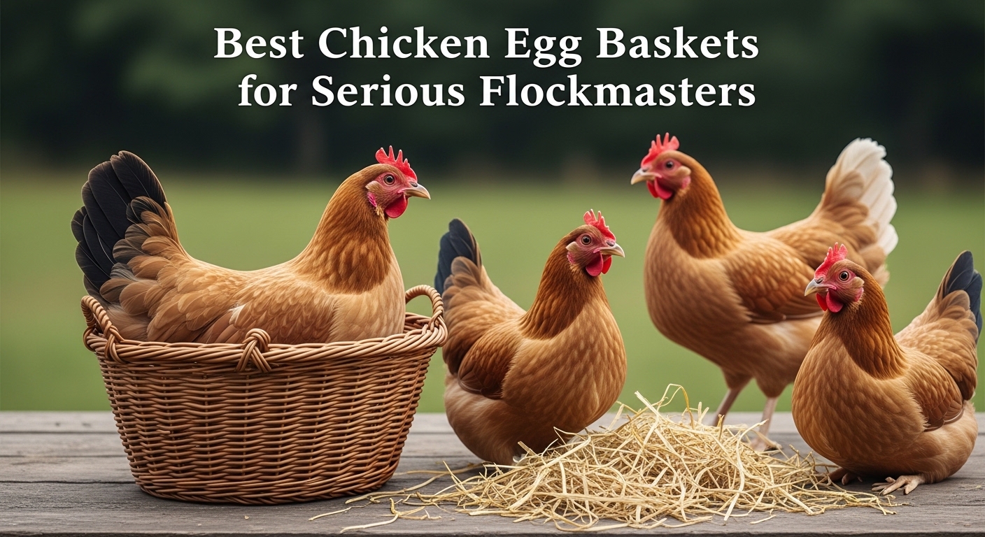 Best Chicken Egg Baskets for Serious Flockmasters