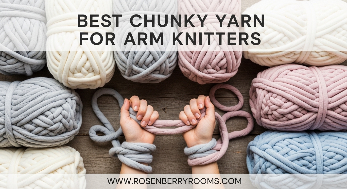 Best Chunky Yarn for Arm Knitters