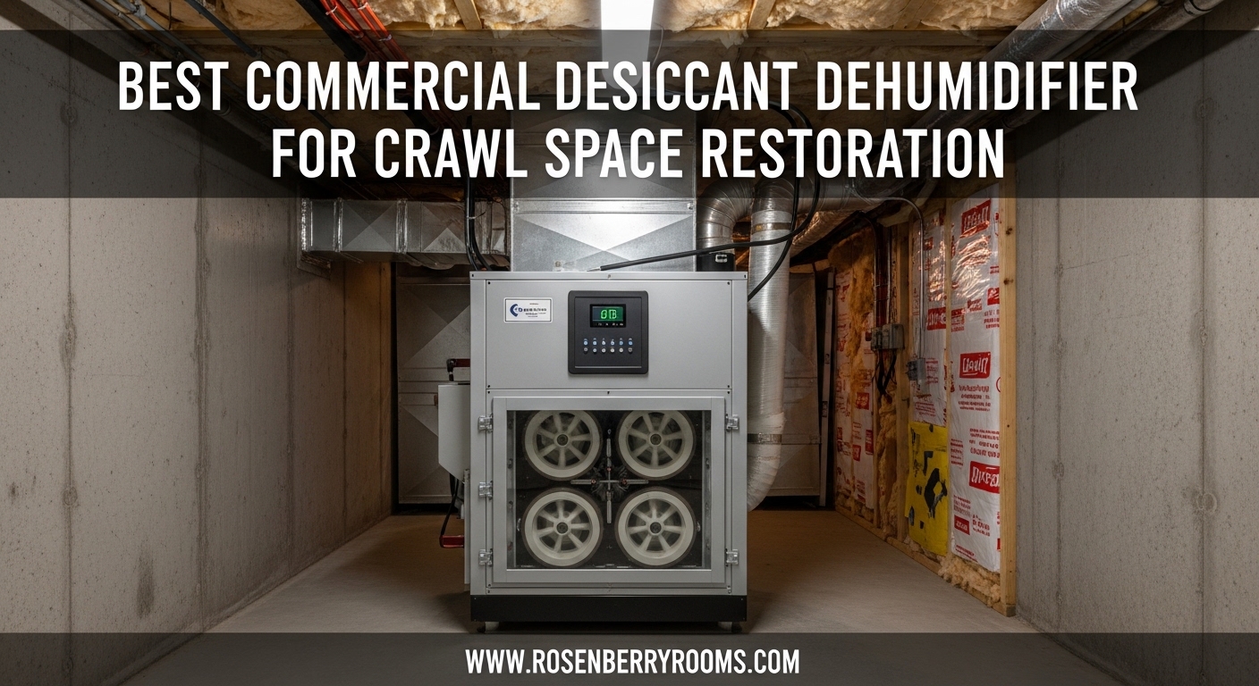 Best Commercial Desiccant Dehumidifier for Crawl Space Restoration