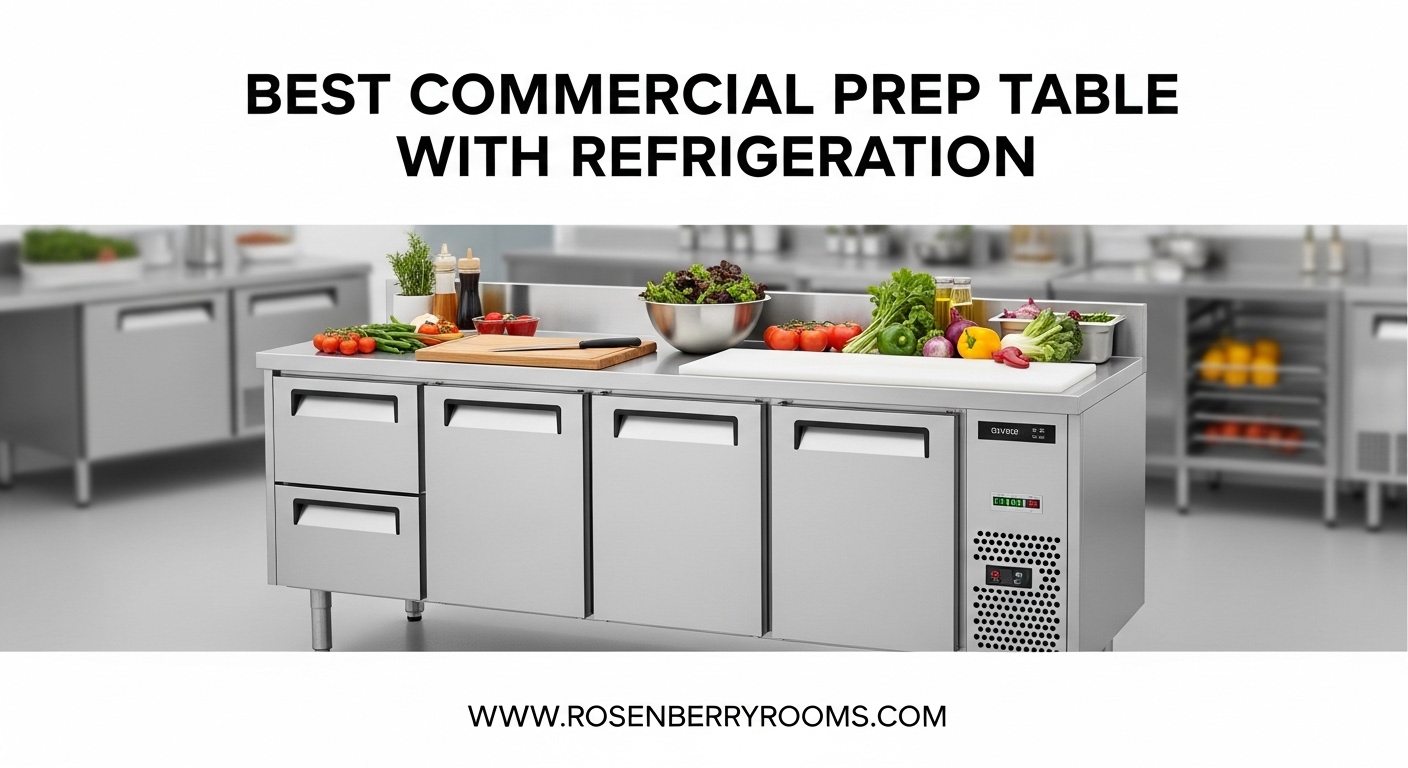 Best Commercial Prep Table with Refrigeration