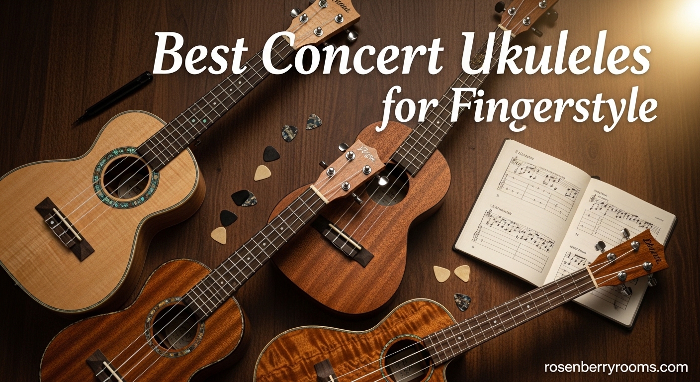 Best Concert Ukuleles for Fingerstyle