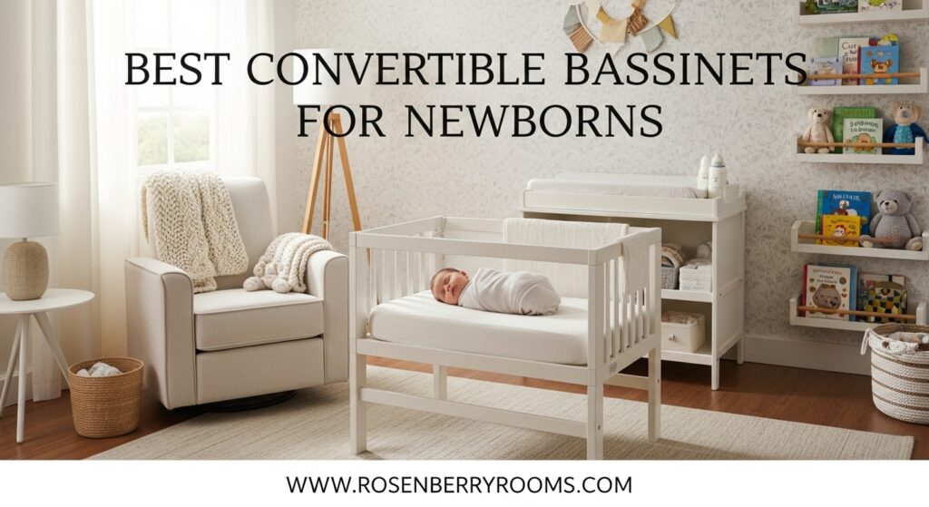 The current image has no alternative text. The file name is: Best-Convertible-Bassinets-for-Newborns.jpeg