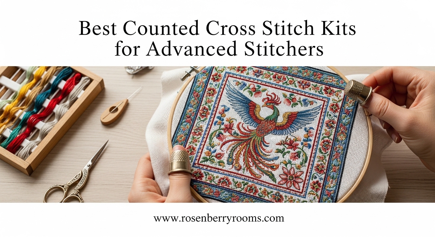 Best Counted Cross Stitch Kits for Advanced Stitchers