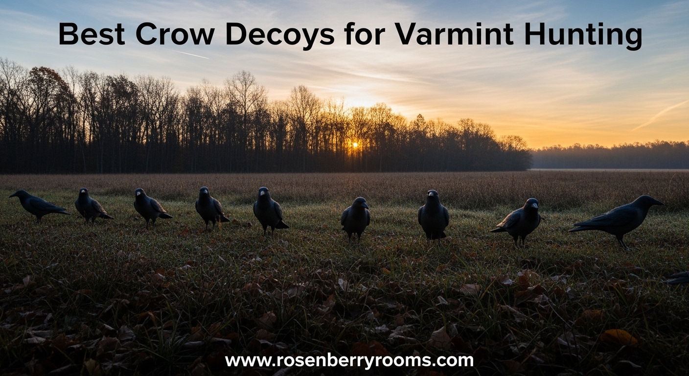Best Crow Decoys for Varmint Hunting