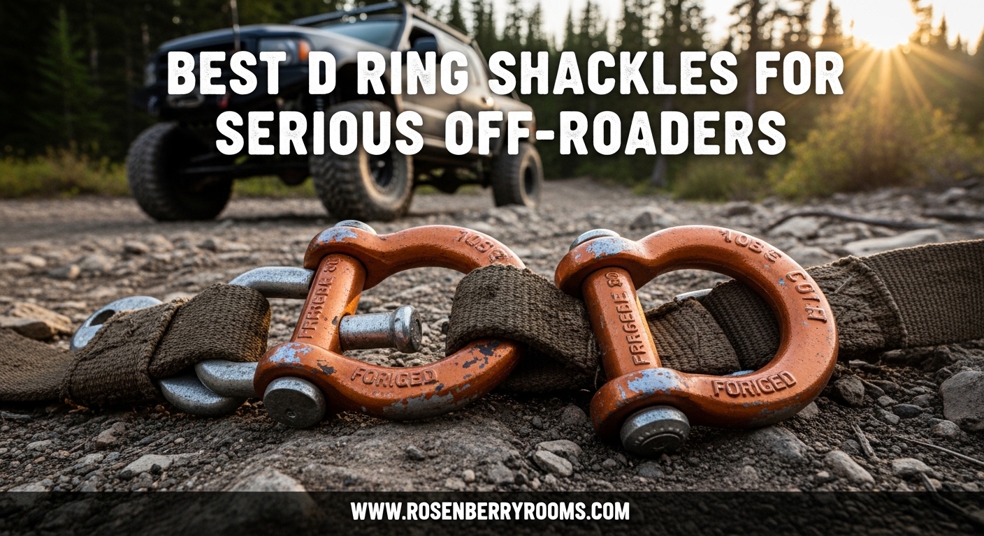 Best D Ring Shackles for Serious Off-Roaders