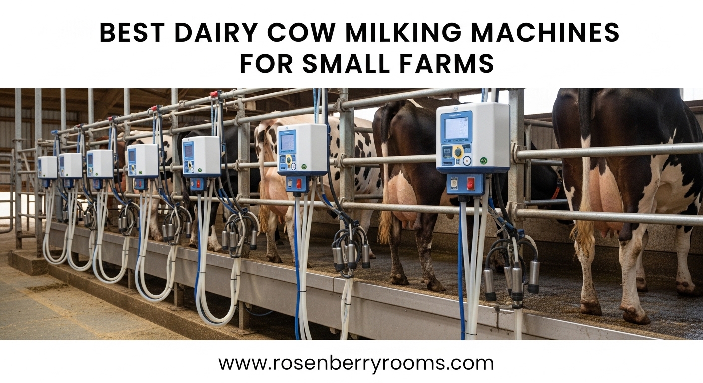 Best Dairy Cow Milking Machines for Small Farms