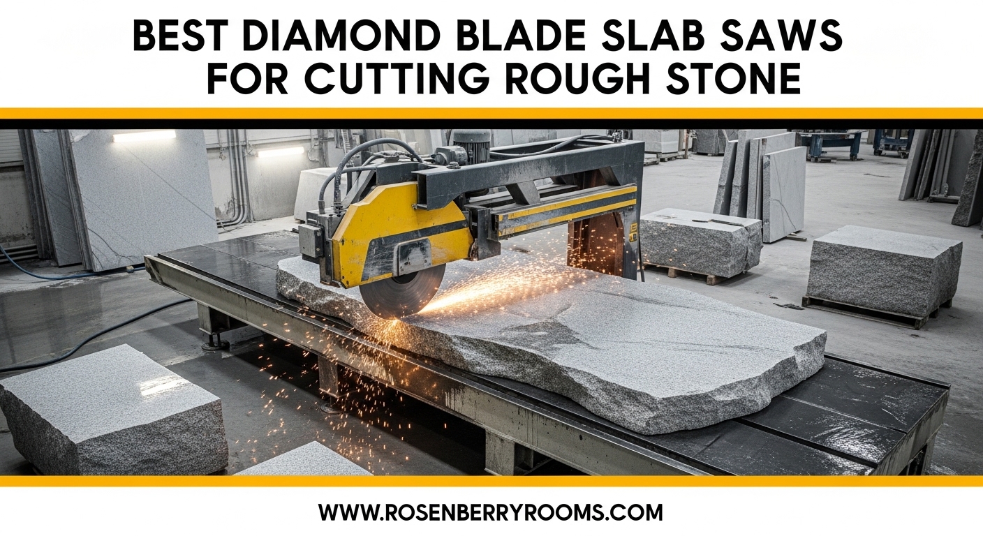 Best Diamond Blade Slab Saws for Cutting Rough Stone