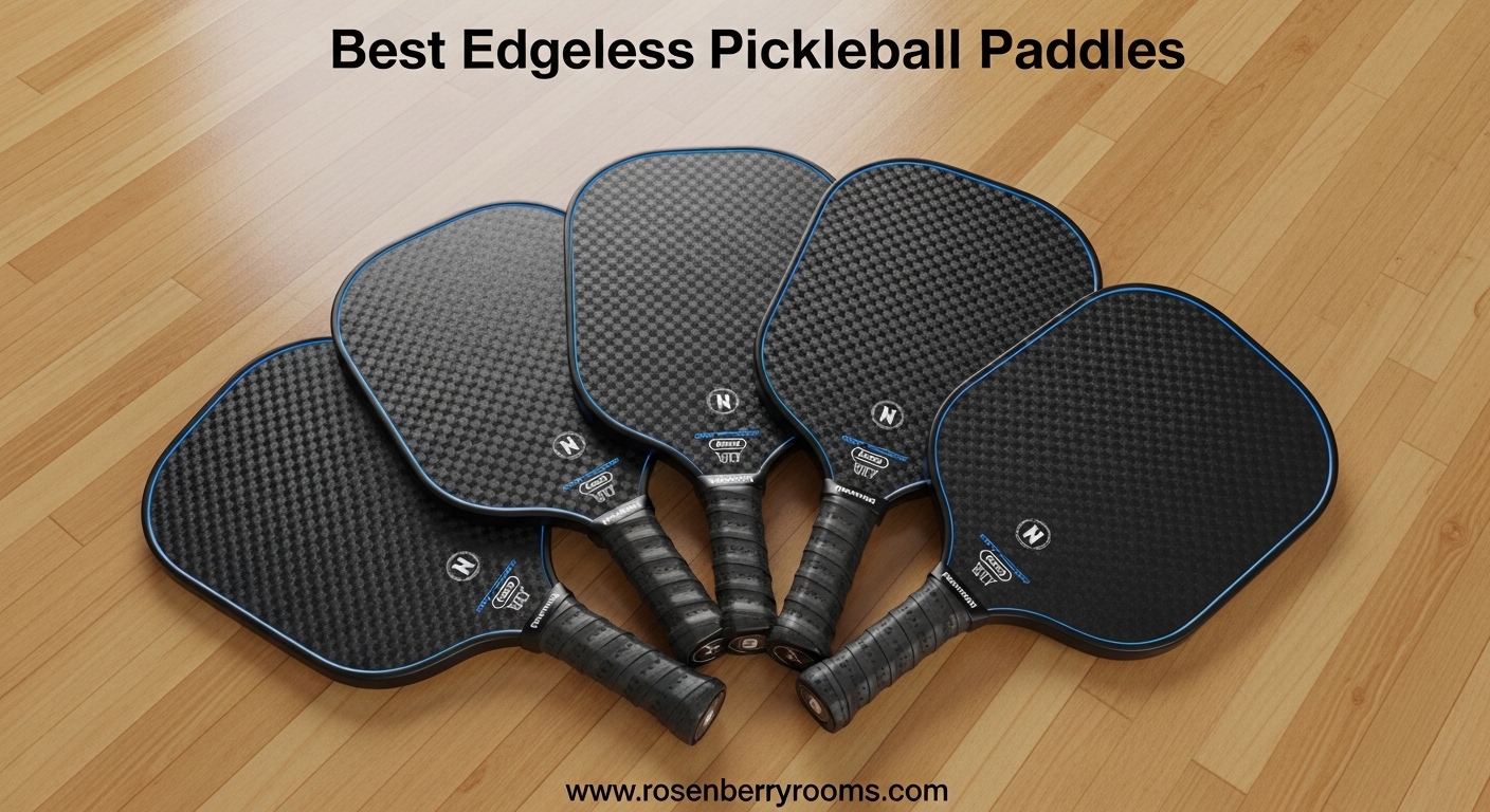 Best Edgeless Pickleball Paddles