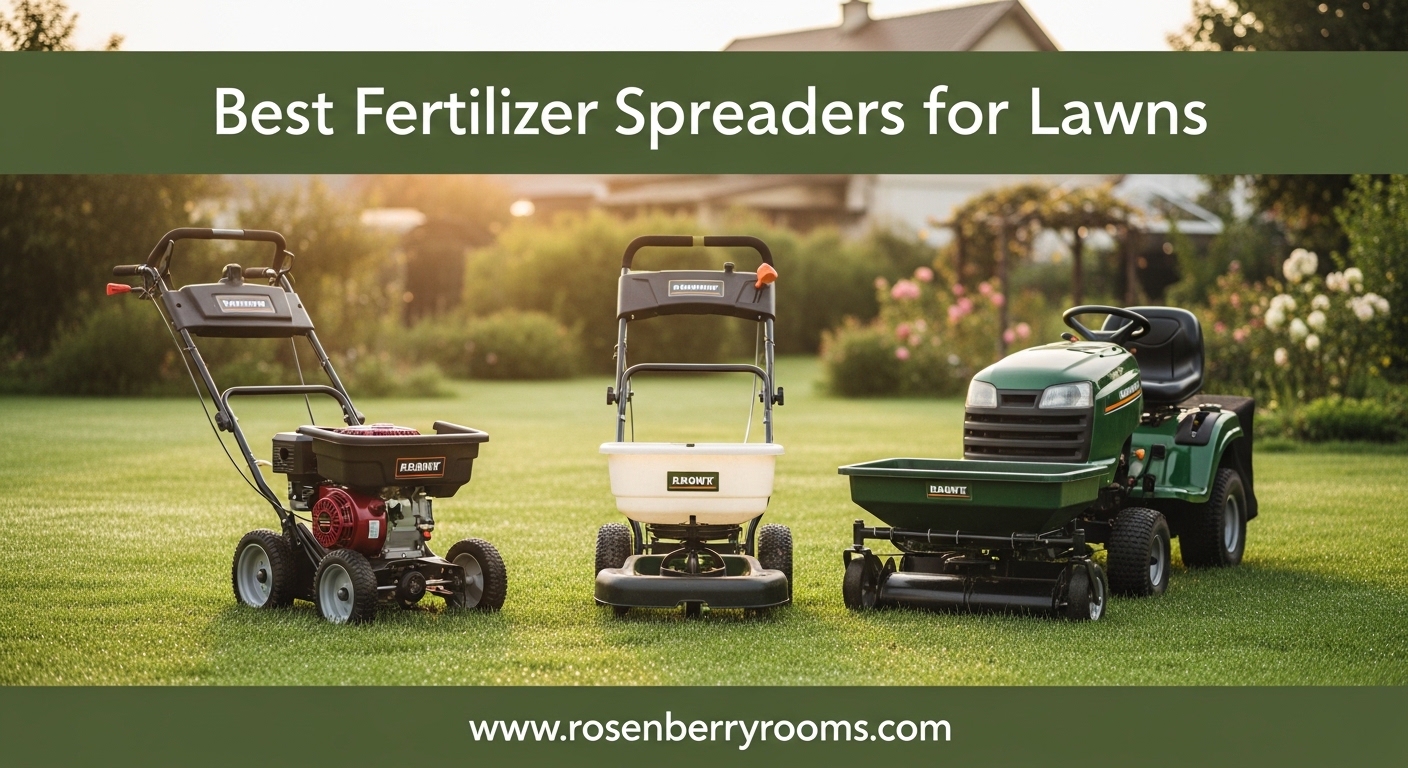 Best Fertilizer Spreaders for Lawns