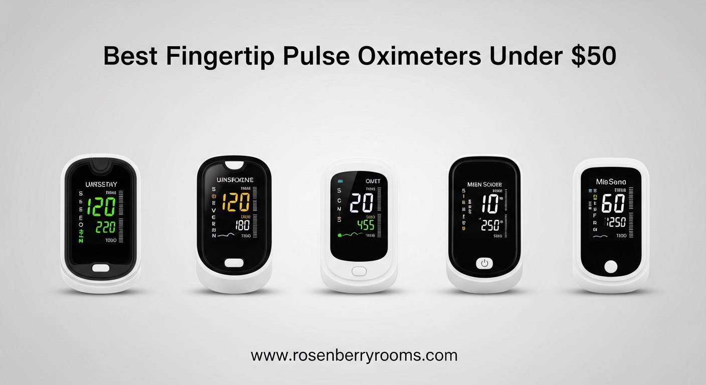 Best Fingertip Pulse Oximeters Under $50