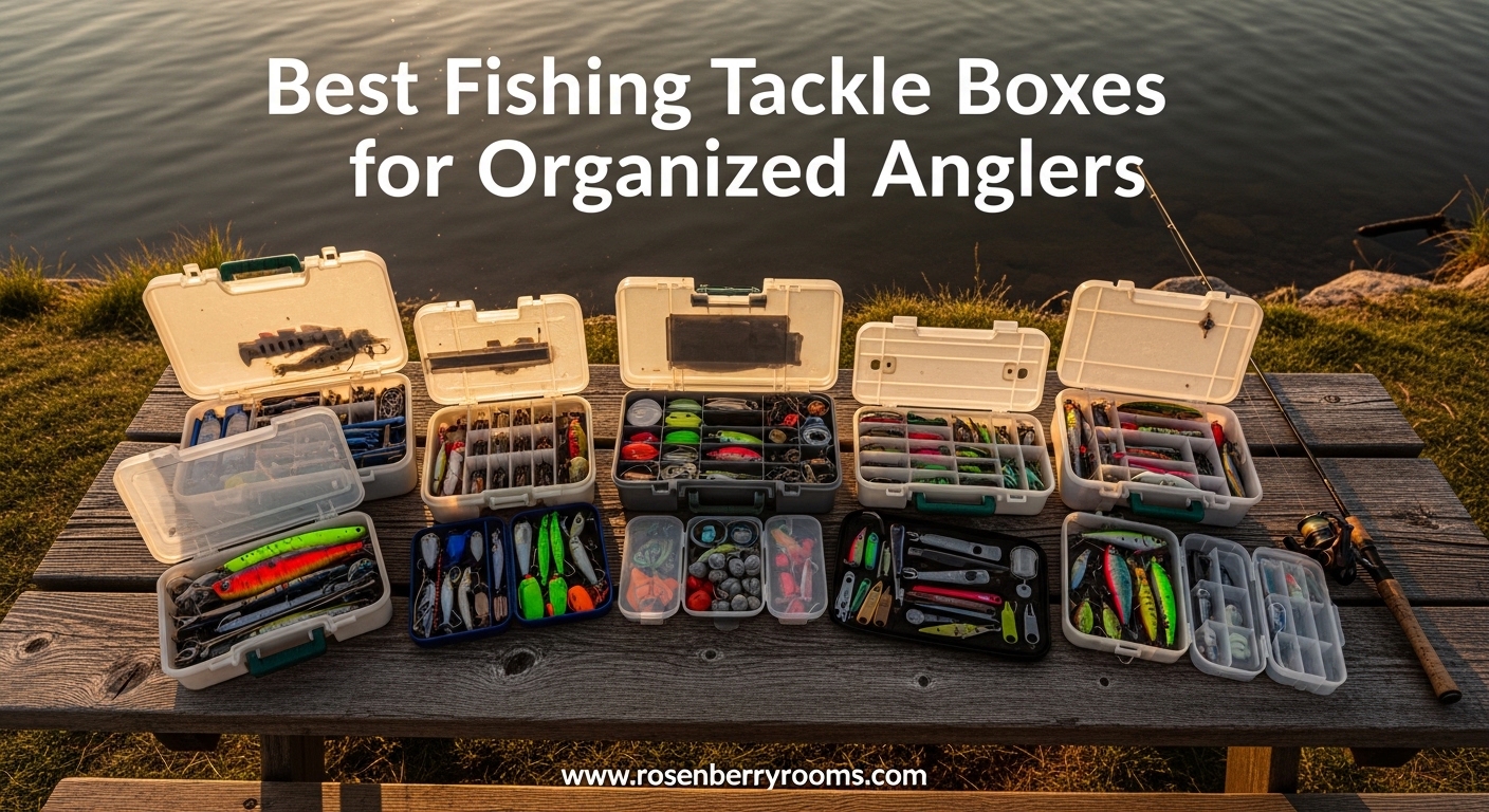 Best Fishing Tackle Boxes for Organized Anglers