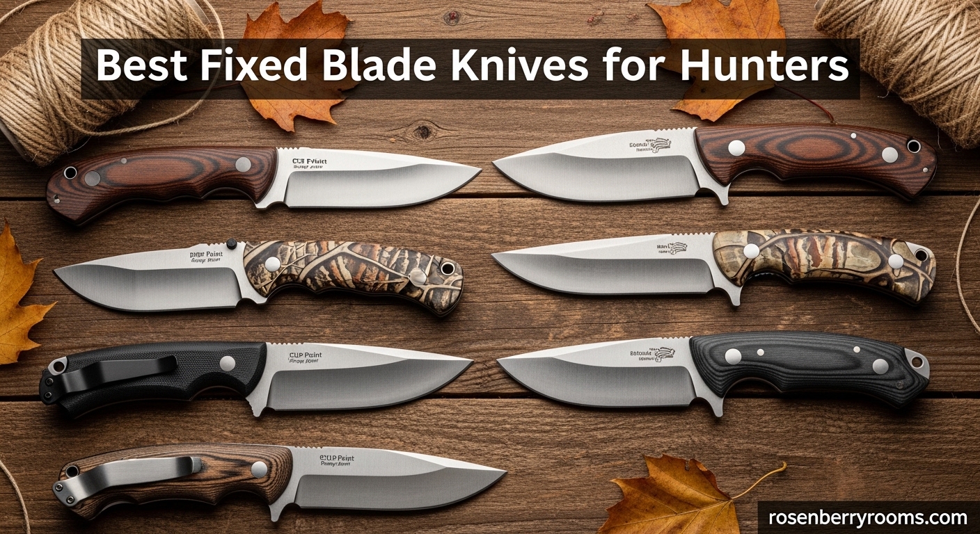 Best Fixed Blade Knives for Hunters