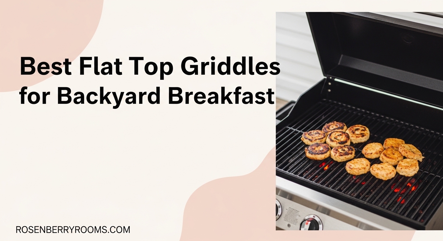 Best Flat Top Griddles for Backyard Breakfast