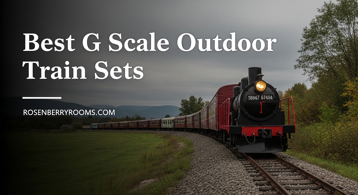 Best G Scale Outdoor Train Sets