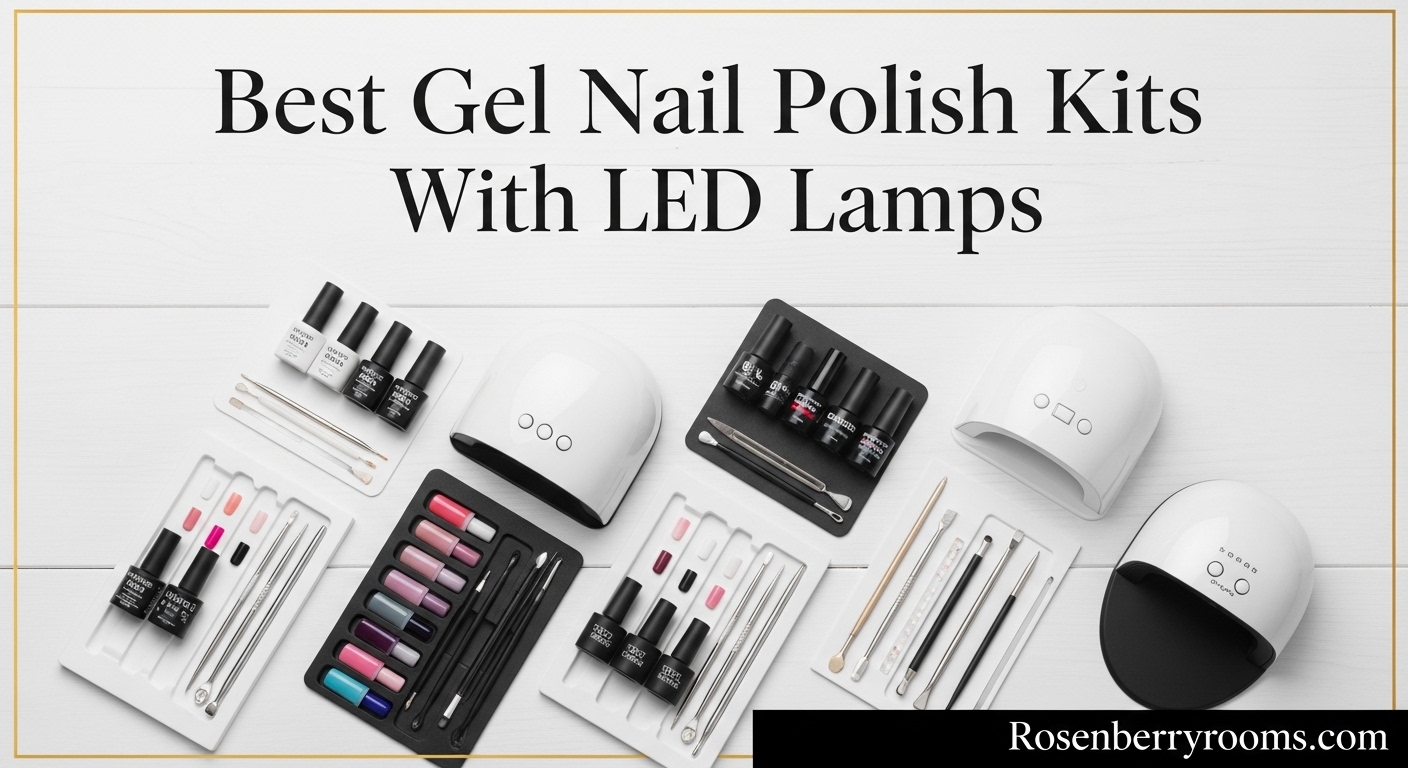 Best Gel Nail Polish Kits With LED Lamps