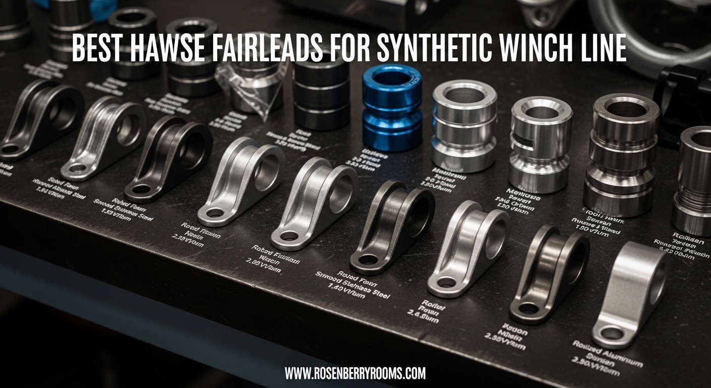 Best Hawse Fairleads for Synthetic Winch Line