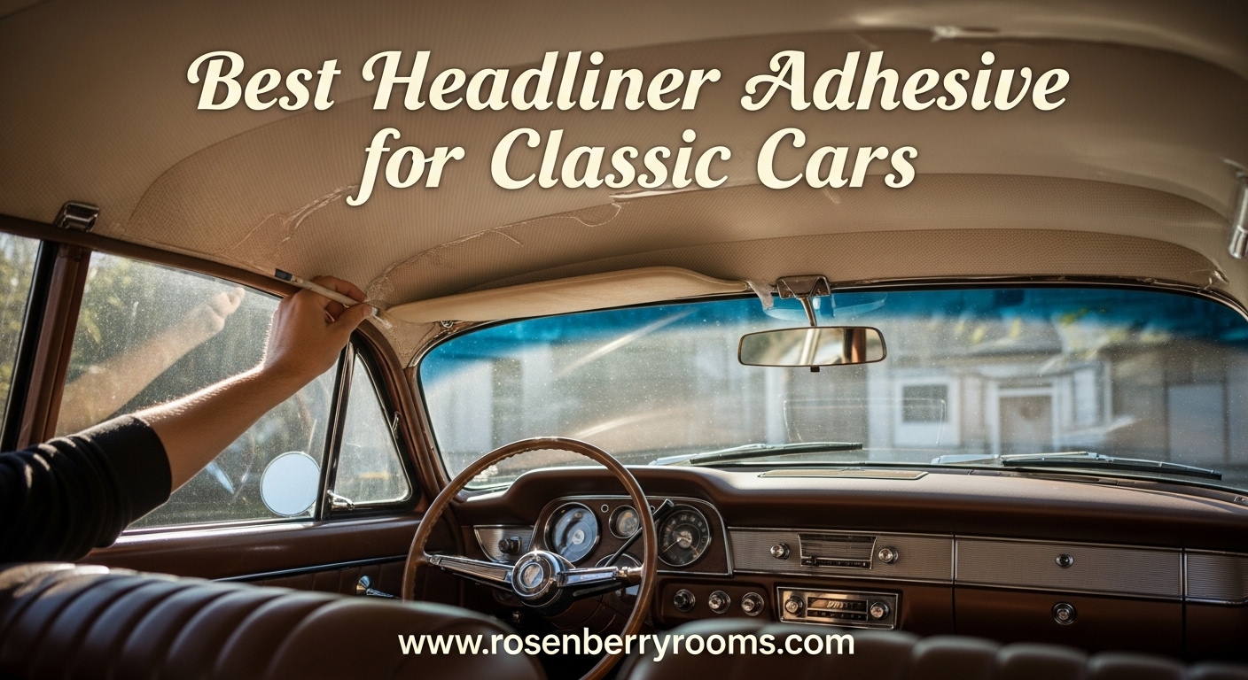 Best Headliner Adhesive for Classic Cars