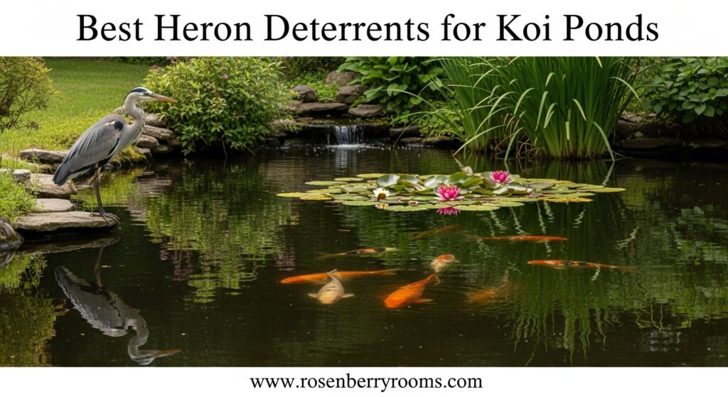The current image has no alternative text. The file name is: Best-Heron-Deterrents-for-Koi-Ponds.jpeg