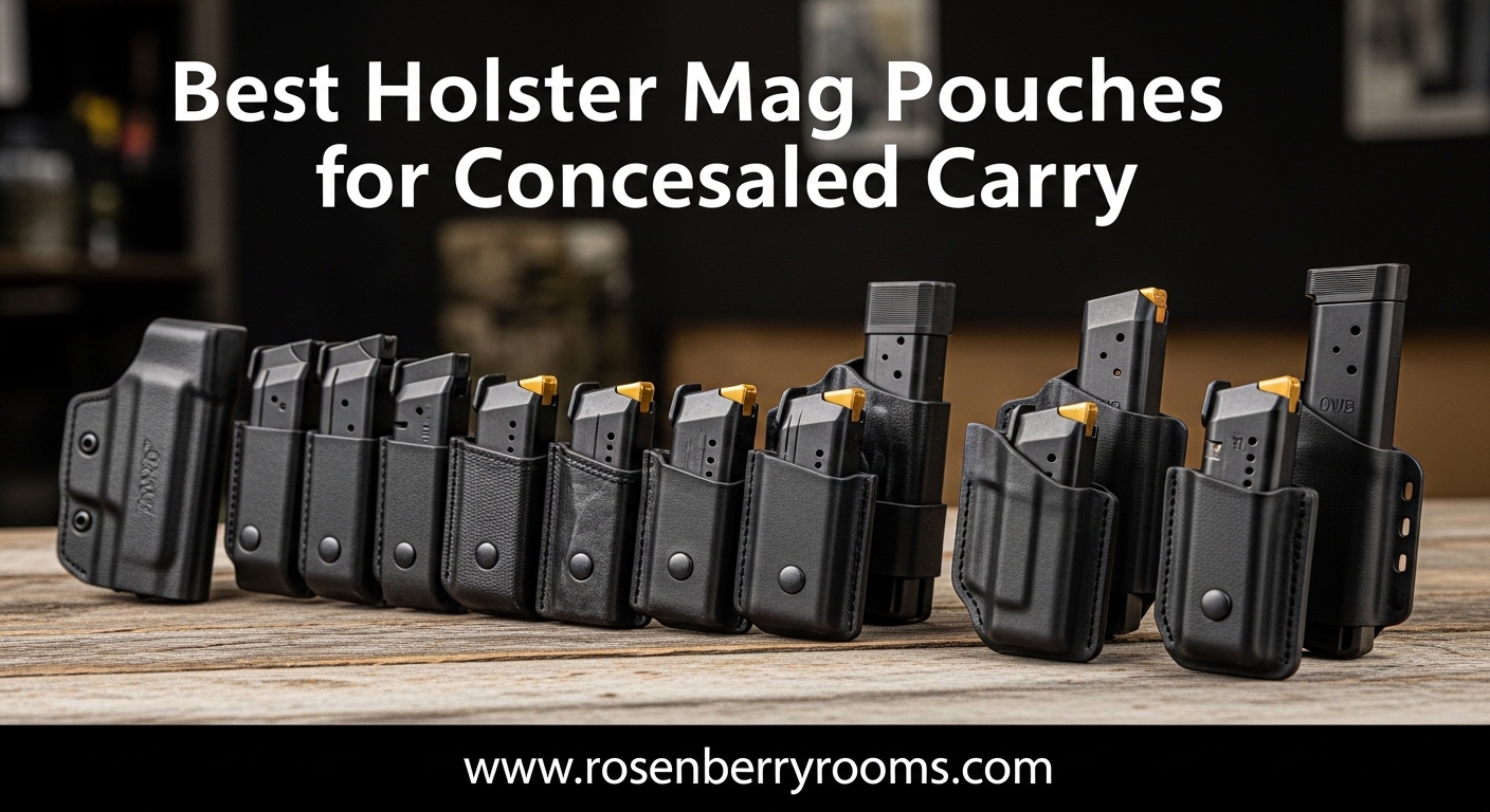 Best Holster Mag Pouches for Concealed Carry